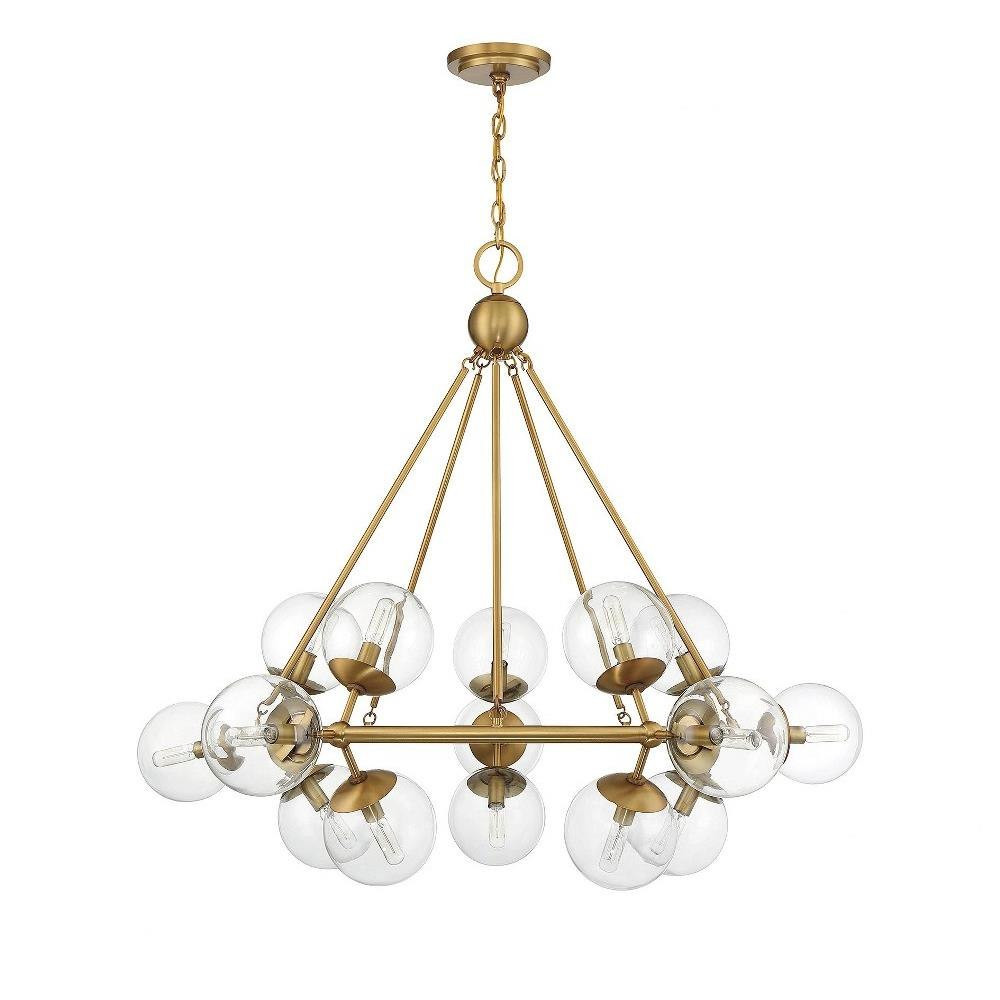 Orion 15 Light Oversized Chandelier by Savoy House - 1-1932-15-322