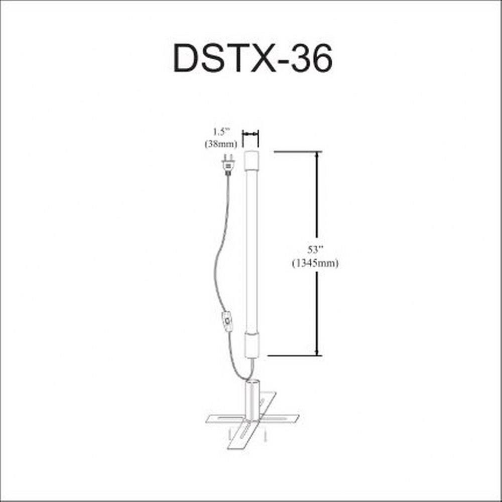 dstx-36-wh | dimension