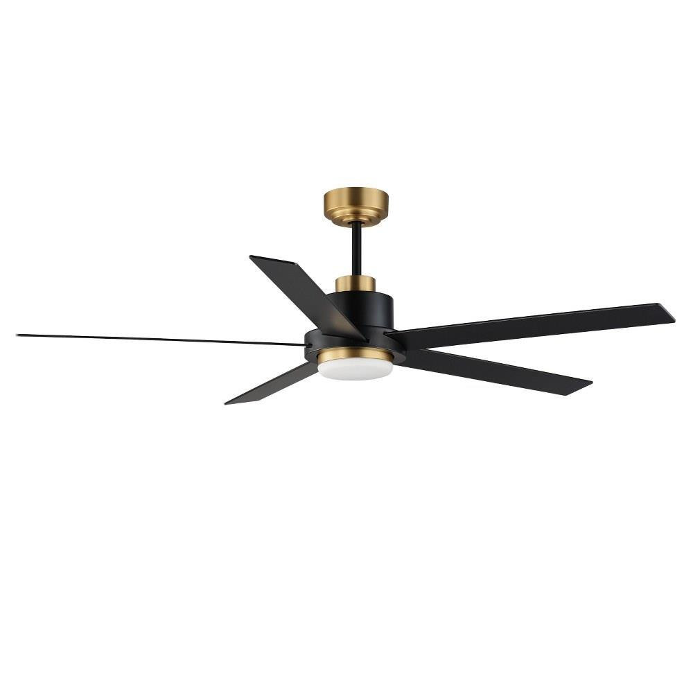 Daisy 5 Blade Ceiling Fan with Light Kit 60 Inches Wide by Maxim