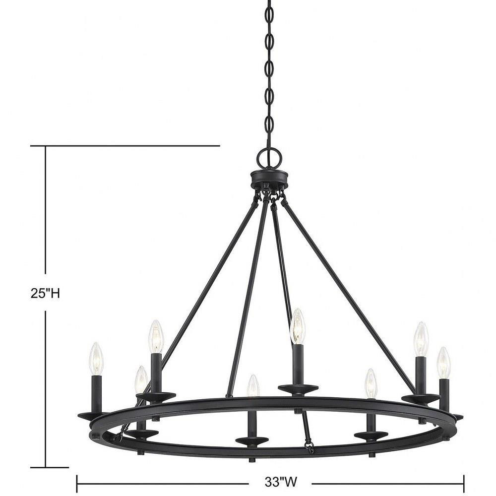 Middleton 8 Light Large Chandelier by Savoy House - 1-308-8