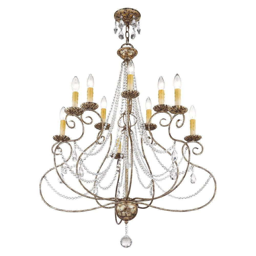 Isabella 10 Light Large Chandelier by Livex - 51909-36 - LivexLights