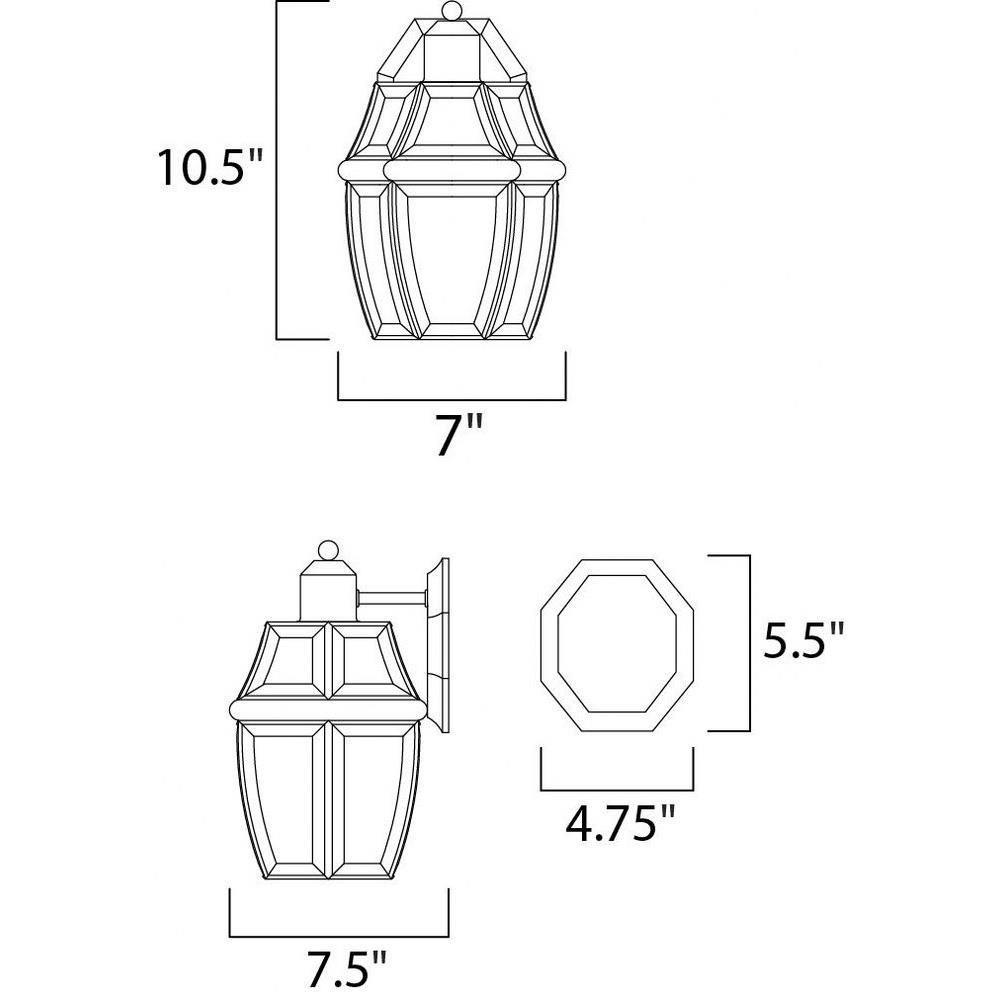 4010CLBK | dimension