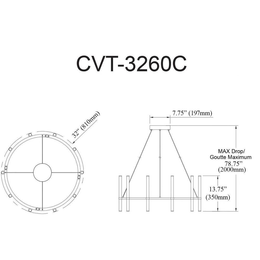CVT-3260C-AGB | dimension