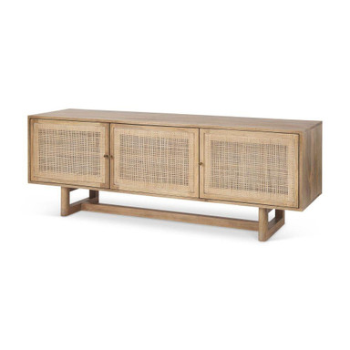Grier Media Console Table 23 Inch Tall and 18.75 Inch Wide By Mercana - 71143