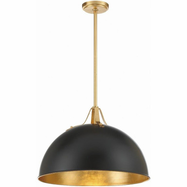 Soto 1 Light Large Pendant by Crystorama - SOT-18015