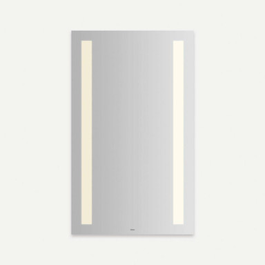 Vitality 40 Inch Rectangular Lighted Mirror with Defogger by Robern - YM2440RCFPD_1