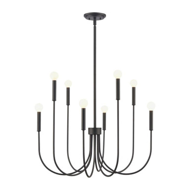 Ulla 8 Light Chandelier 30.25 Inch Tall and 28 Inch Wide by Atlas - CL11376