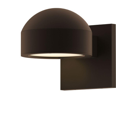 Sazei Court 1 LED Dome Cap and Plate Lens Wall Sconce 5 Inch Wide - 181-BEL-1395812