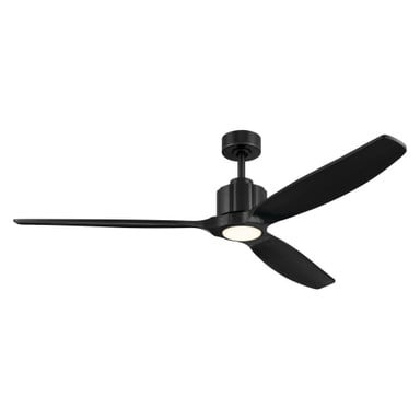 Calyx 3 Blade Ceiling Fan with Light Kit 14.25 and 60 Inch Wide by Kichler - 300360