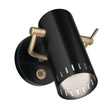 Ruehl 9W 1 LED Wall Sconce 7.25 Inch Tall and 6.25 Inch Wide by Kichler - 52840