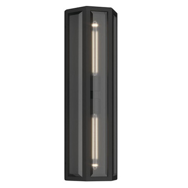 Berens 2 Light Outdoor Wall Mount 24 Inch Tall X 7.75 Inch Wide by Kichler - 59216