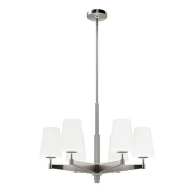 Nolita 6 Light Medium Chandelier by Hunter - 19875