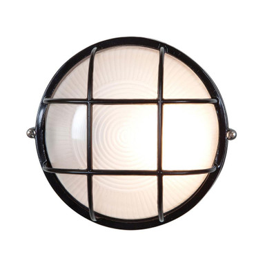 Nebus Trail 1 Light Bulk Head Outdoor Wall Lantern 7 Inch Tall - 4-BEL-758376