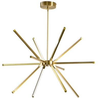 Array 12 LED Light Large Chandelier by Dainolite - ARY-3260LEDC