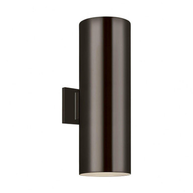 28W 2 LED Outdoor Wall Lantern 18.25 Inch Tall by Visual Comfort Studio - 8413997