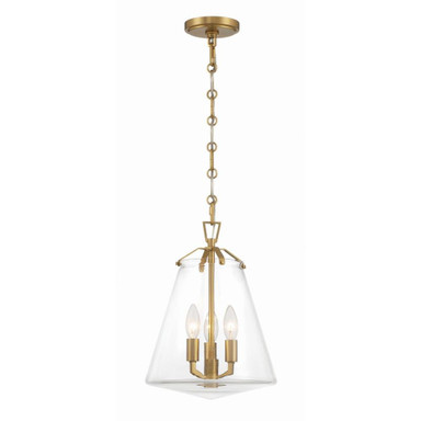 Voss 3 Light Mini Pendant by Crystorama - VSS-7004