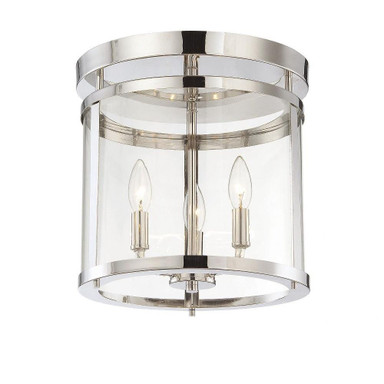 Penrose 3 Light 12.5 Inch Wide Semi Flush Mount by Savoy House - 6-1043-3