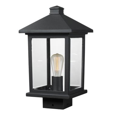 Portland 1 Light Outdoor Post Mount Lantern 8 x 14.38 Inches by Z-Lite - 531P-14