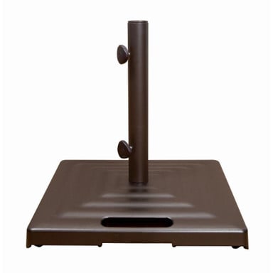 Monaco Cast Aluminum 100LB Square Wheeled Umbrella Base by Treasure Garden - BKMSQ100