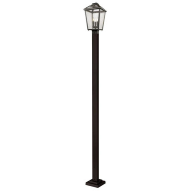 Bayland 3 Light Outdoor Post Mount Lantern 11 x 114 Inches by Z-Lite - 539PBY