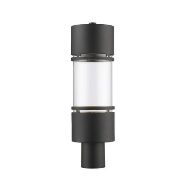 Luminata 14W 1 LED Outdoor Post Mount Lantern 5.88 x 19.63 Inches by Z-Lite - 553PHB-LED