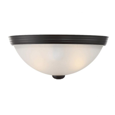 2 Light 11 Inch Wide Flush Mount by Savoy House - 6-780-11