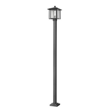 Aspen 1 Light Outdoor Post Mount Lantern 11 x 111 Inches by Z-Lite - 554PHBS