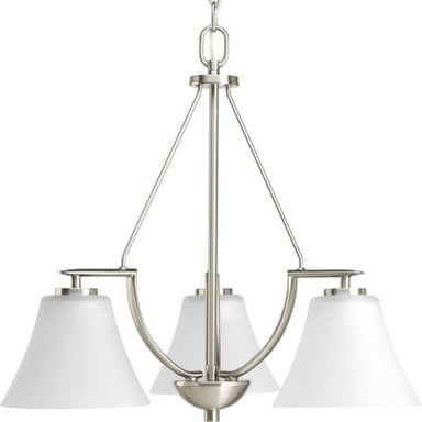 Bravo 3 Light Medium Chandelier by Progress - P4621