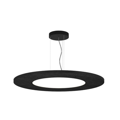 Jazz 24W 1 LED Round Direct Pendant 3.1 Inch Tall and 40 Inch Wide by Bruck - JAZZ-P-RD-24-40-D