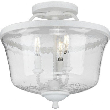 Bowman 3 Light 14.25 Inch Wide Semi Flush Mount by Progress - P350148