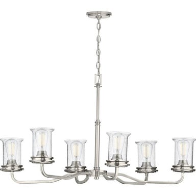Blacksmiths East 6 Light Oversized Chandelier by BSH - 70-BEL-930232