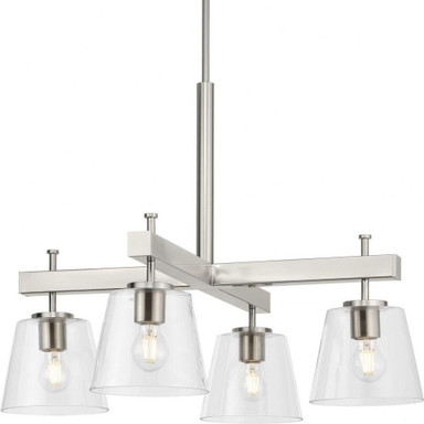 Mendip Lanes 4 Light Large Chandelier by BSH - 70-BEL-1100792