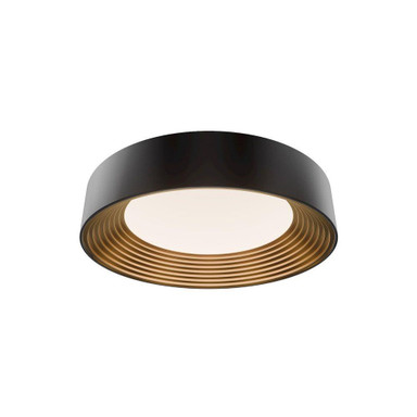 Gaston 31.8W 1 LED Flush Mount 4.4 Inch Tall and 17.8 Inch Wide by dweLED - FM701618