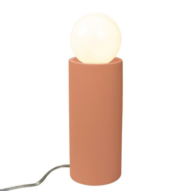 Portable 1 Light Table Lamp 16.5 x 5.5 Inches by Justice Design - CER-2465