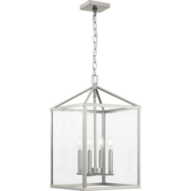 Hillcrest 4 Light Mini Foyer Chandelier by Progress - P500440