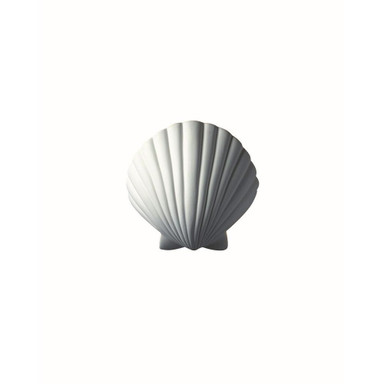 Ambiance 1 Light ADA Scallop Shell Wall Sconce by Justice Design - CER-3730