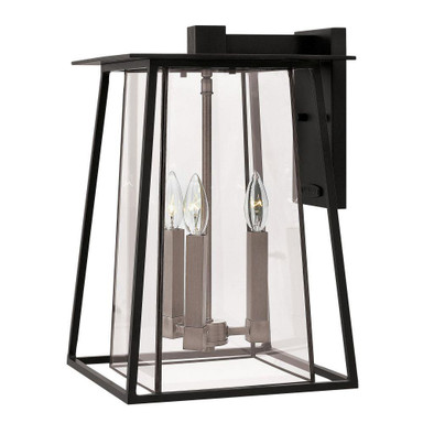 Walker 3 Light Outdoor Candle Style Wall Lantern by Hinkley - 2105
