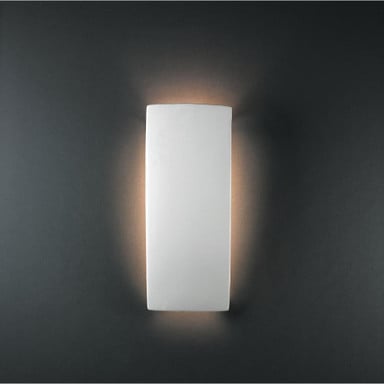 Ambiance 1 Light ADA Rectangular Wall Sconce by Justice Design - CER-5135