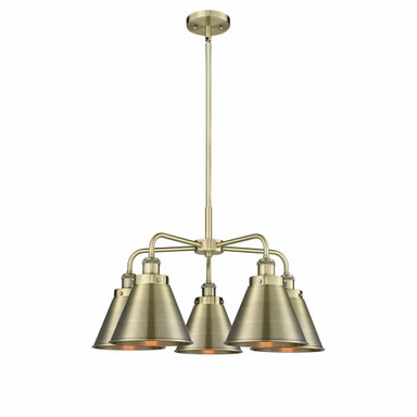 Ballston Urban 5 Light Medium Chandelier by Innovations 916-5CR-M13