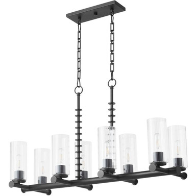 Mercier 8 Up Light Linear Chandelier by Quorum - 651-8