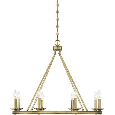 Middleton 8 Light Large Chandelier by Savoy House - 1-308-8