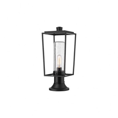 Sheridan 1 Light Outdoor Pier Mounted Fixture 19.5 x 8 by Z-Lite - 594PHMR