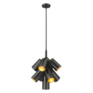 Lumina 9 Light Chandelier 22.25 Inch Tall and 17 Inch Wide by Z Lite - 7520-9