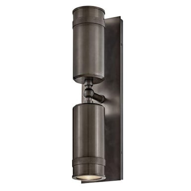 Pratt 14W 2 LED Light Outdoor Wall Lantern by Hinkley - 28814