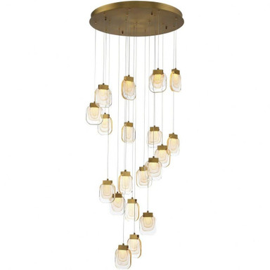 Paget 19 Light Large Round Chandelier by Eurofase - 37192