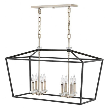 Stinson 8 Light Large Linear Chandelier by Hinkley - 3534