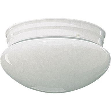 1 Light 6.75 Inch Wide Mushroom Flush Mount by Quorum - 3015-6