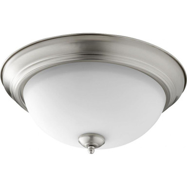 Three Light 15.5 Inch Wide Flush Mount by Quorum - 3063-15