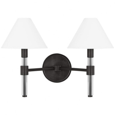 Robert 2 Light Vanity Light by Visual Comfort Studio - LV1032