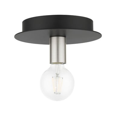 Hillview 1 Light 8 Inch Wide Flush Mount by Livex - 45871